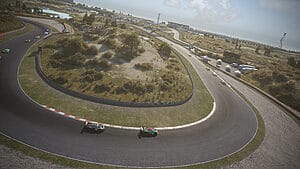 Immerse yourself in the thrilling world of daytime racing at the Zandvoort Circuit with Assetto Corsa Competizione.