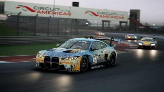 american track pack cota bmw night