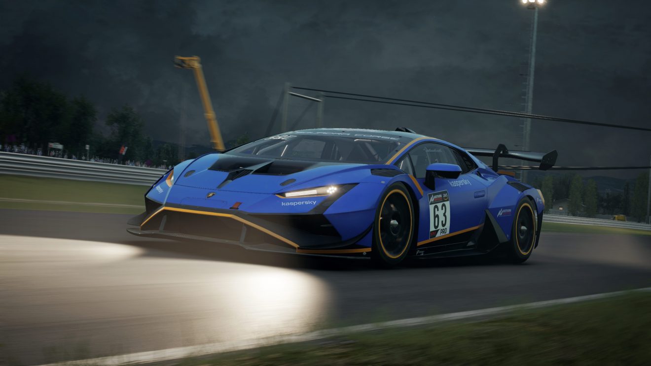 Lamborghini Huracán Super Trofeo Evo2 blu