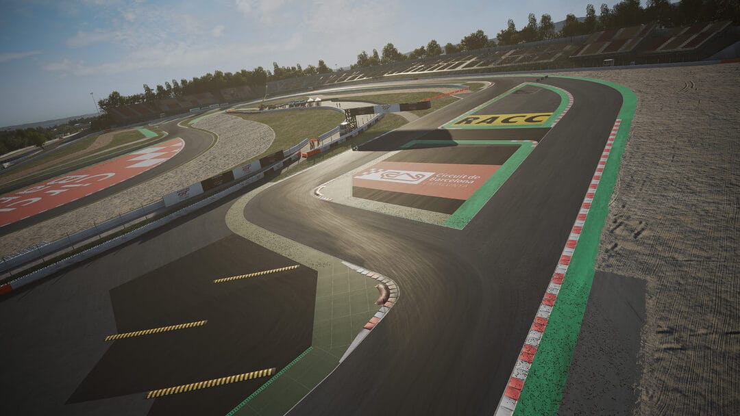 Explore the captivating views and dynamic racing experience that Barcelona Circuit offers, as seen from above
