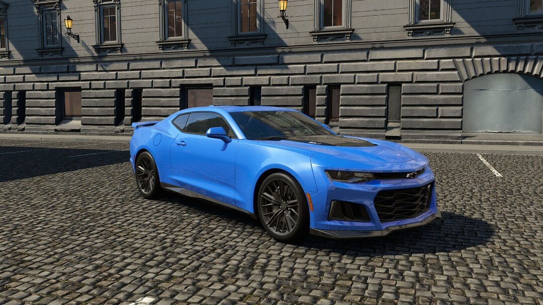 Chevrolet Camaro ZL1 2022 with 1LE Track pack on assetto corsa evo