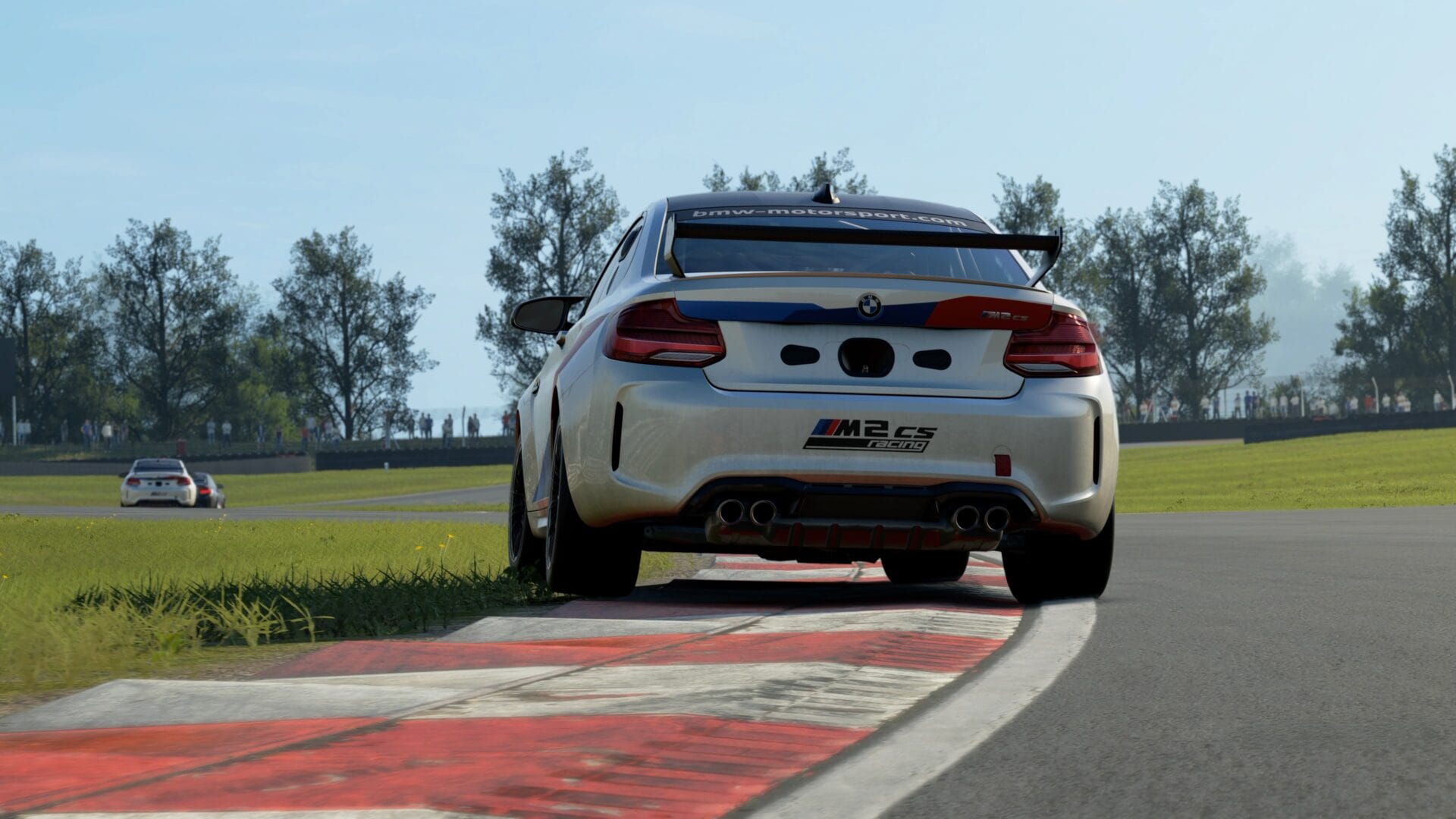 Official Unveiling: The BMW M2 racing on track in Assetto Corsa EVO